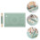 1 Set Silicone And Face Pads Wood Small Rolling Pin Bread 4