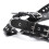 Men PU Leather Harness with Multiple Buckles, Black, Lightweight 12