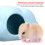 2Pcs Assorted Color Ceramic Hamster Hut Cooling Hideout for Small Pets 5
