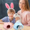 2Pcs Assorted Color Ceramic Hamster Hut Cooling Hideout for Small Pets 9