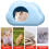 2Pcs Assorted Color Ceramic Hamster Hut Cooling Hideout for Small Pets 6