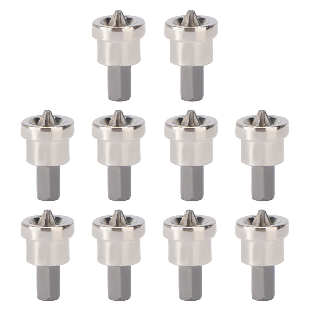 10Pcs Ph2 Hex Drywall Bits With Depth Stop 3531242864992