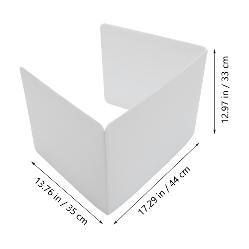 2 Pcs Student Study Carrel Desk Partition Plate Dividers 2