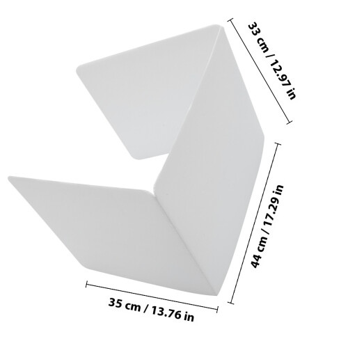 2 Pcs Student Study Carrel Desk Partition Plate Dividers 1
