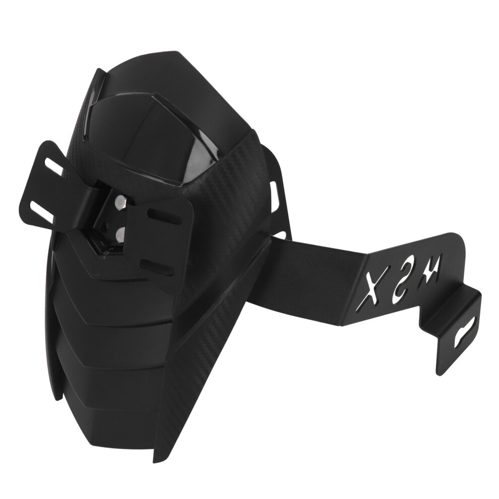 Motorcycle Rear Mudguard For Msx125 Sf, Abs & Metal Replacement Black 5041363702977