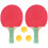 1 Set Horizontal And Straight Racket Table Tennis Racket 11