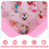 24 Pcs Adjustable Rings For Girls With Display Case 7