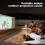 Projector With Game, 2 Wireless Controllers, Video Game Projector, Home Theater Gaming Projector 4