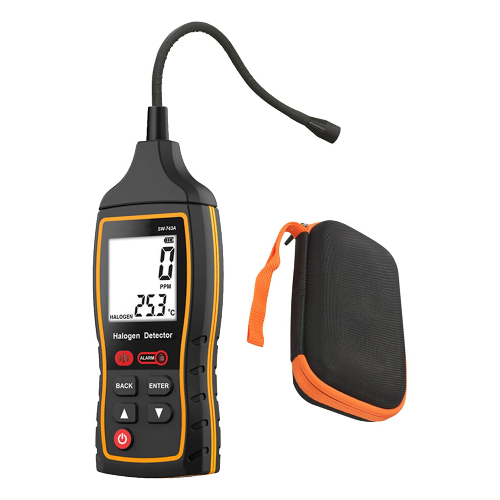 Halogen Leak Tester Portable Refrigerant Detector Tool, Ac Sniffer For Hvac Maintenance, Sensitive Sniff Equipment 9339159422595