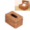 Taschentuchbox-Halter, gewebt, robust, langlebig, 12