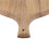 Runder Holz-Pizzateller mit Griff 40x30cm Küchenbackwaren 10