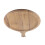 Runder Holz-Pizzateller mit Griff 40x30cm Küchenbackwaren 3