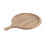 Runder Holz-Pizzateller mit Griff 40x30cm Küchenbackwaren 8