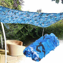 Outdoor Camouflage Net Camouflage Netting Army Privacy Screen DIY Sunshade Hunting Camping One Color 4x6m