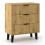 Commode Scandi 3S SLIM, chêne artisanal 1