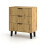 Commode Scandi 3S SLIM, chêne artisanal 4