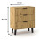Commode Scandi 3S SLIM, chêne artisanal 3