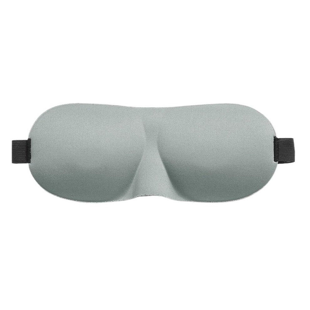 Light/Gray Eye Mask For Sleeping Blocking, Zero Eye Pressure, Adjustable Night Blindfold, Ultra Travel Nap Eye Cover,