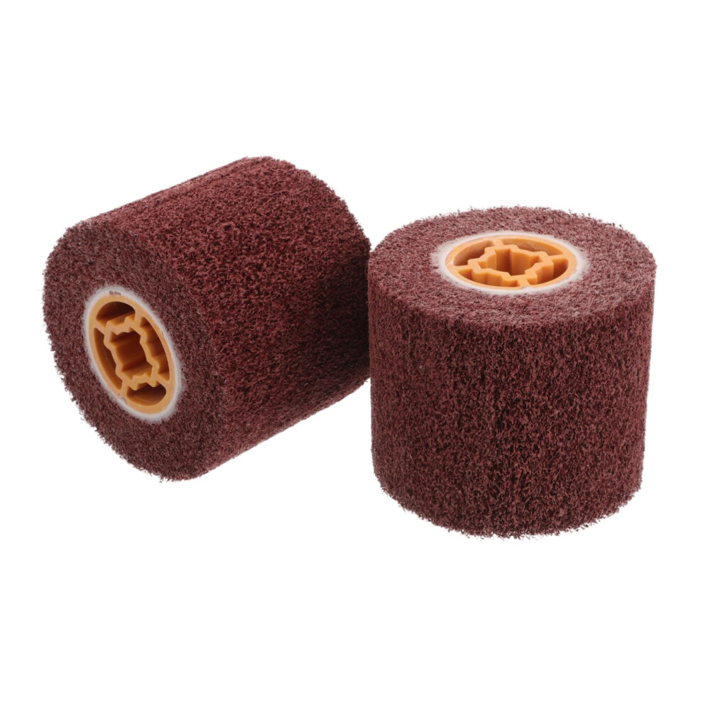 Wire Drawing Flap Wheel 2Piece Stainless Steel Surface Treatment Abrasive Buffing Wheel For Polishing Machine 9323874160702