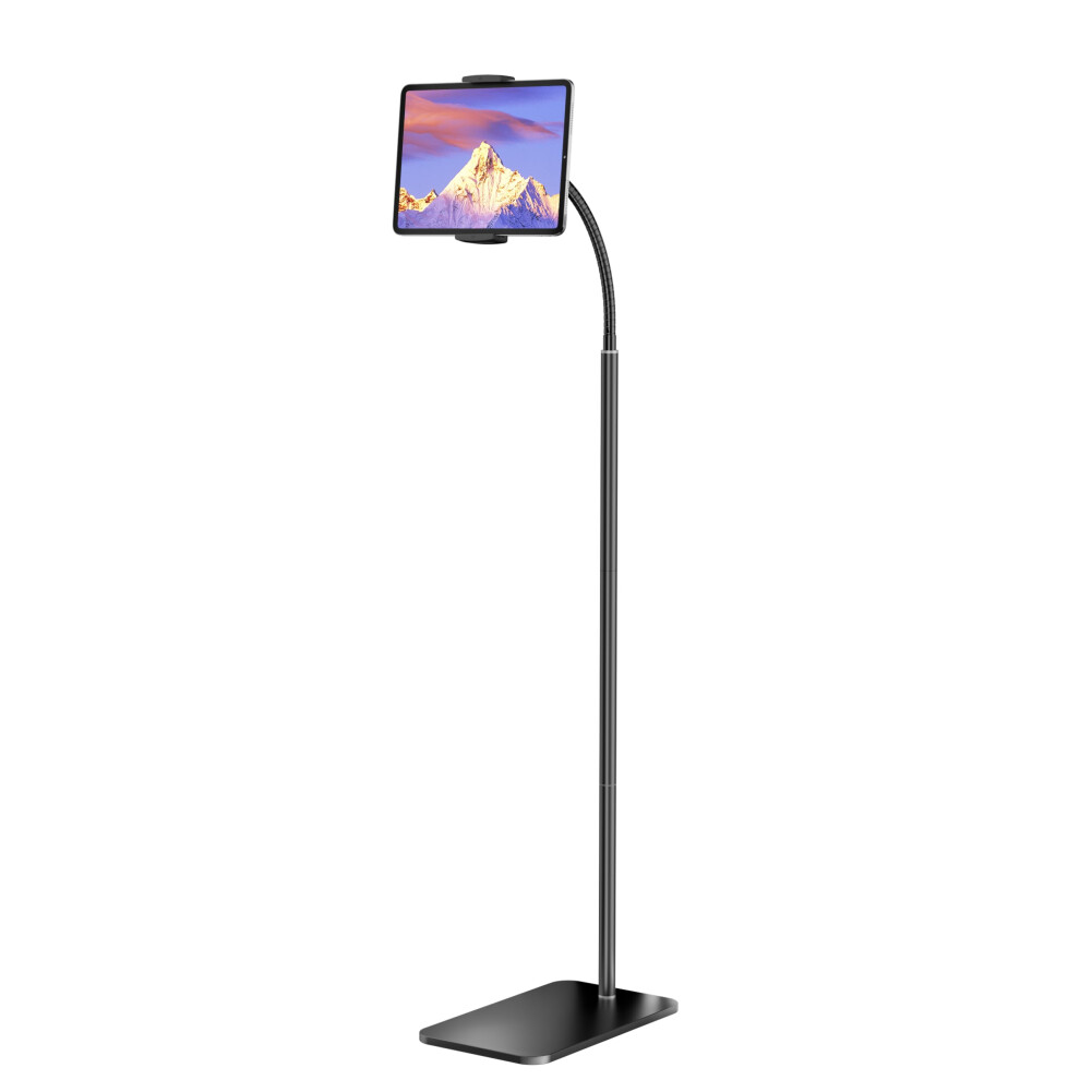 Lanpavilion Ipad Stand, Adjustable Metal Tablet Stand With Flexible Gooseneck, Compatible With Ipad, Kindle, And Cell Phones (4.7''-13''), Ideal For 8000002247726