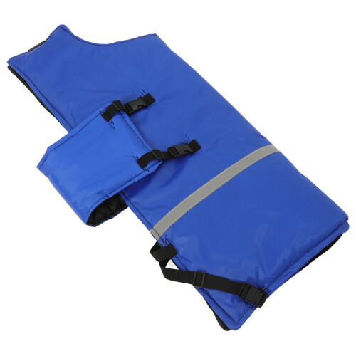 Blaues Kuhkalb Weste Oxford-