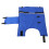 Blaues Kuhkalb Weste Oxford- 9