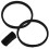 2Ud Brazaletes De Aluminio Negros Para , Bartender 7