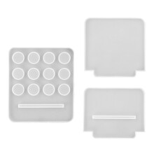 1Set Silikonform Für Handliche Flaschenhalter Und Ätherische Öle Regal