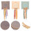 3Ensembles Kit DIY Broderie Polyester Couleurs 5