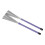 1Paire Brosse Percussion Rétractable Violet Acier Stable 1
