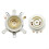 Electric Kettle Accessories Base Thermostat Temperature Switch Connector White, 1 Set, Replacement Part 1