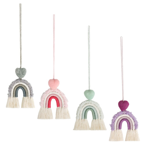 4Ud Colgantes Decorativos De Macramé Y Para Y Hogar