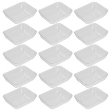 50St Plastic Opbergschalen Voor En Kleine Hapjes Transparant