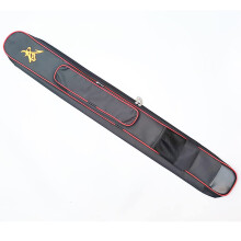 Taichi Sword Carrying Bag, DoubleLayer Sword Bag With Stick Bag, Shoulder Bag For Sabre Epee Foil, Red Edge