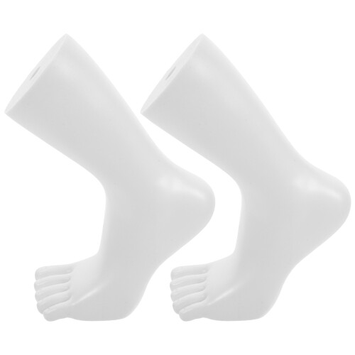1Pair Lightweight Mannequin Foot Display Model for Toe Socks 2