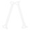Professional Kiln Bracket White High Temperature Use 2pcs 3