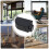 4Pcs Easy Install Window Protective Lock Black Plastic Security Latch 9