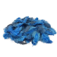 Plumas de gallina de Guinea naranja, plumas para manualidades, plumas ligeras y suaves, decoración de bodas, manualidades para fiestas en casa,