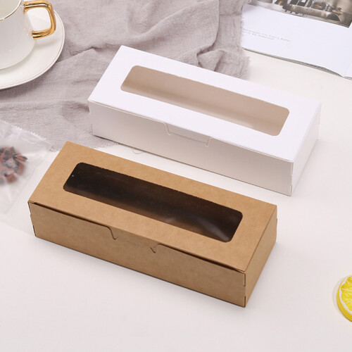 20Pz Scatole Bianco Rettangolari Per Torte, Biscotti E Dolci 2