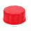 2Pcs Can Replacement Caps Red Rubber PP Coarse Thread 2
