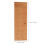 Brown Bamboo Roller Blind for Sushi Making Heat Insulating Shade 3