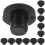 20Pz Stoppers Silicone Nero Adatti A Diverse 9