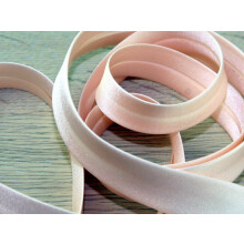 Prym 20mm Duchesse Satin Bias Binding Tape Light Apricot - each
