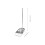 Standing Stainless Steel Dustpan With Comfortable Grip Handle 3