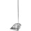 Standing Stainless Steel Dustpan With Comfortable Grip Handle 4