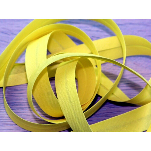 Prym Prym 20mm Cotton Bias Binding Tape Lemon - each