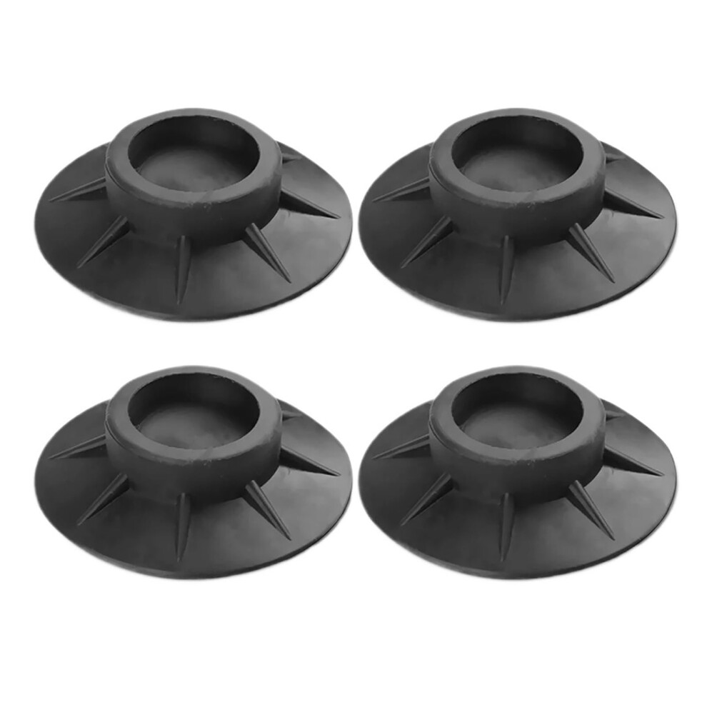 Anti Vibration Feet Pads 4Piece Rubber For Washing Machine Stand Nonslip Quiet Slip Stop Dampers 9323874163352
