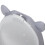 Space-Saving Wall-Mount Kids Urinal Adjustable Height Light Grey 8