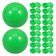 25Pz Palline Apribili in PVC Verde Per