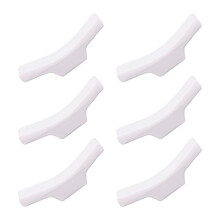 6Pz Bacchette Eleganti Bianco Per Cucina